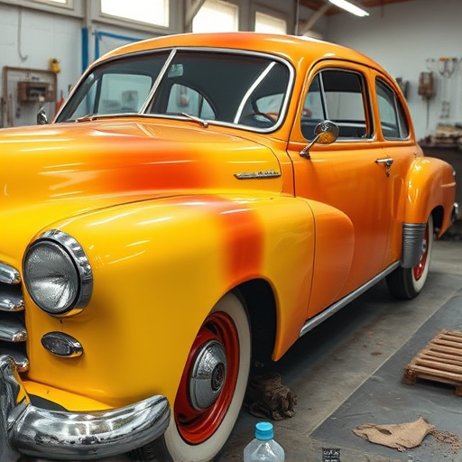 vehicle restoration process