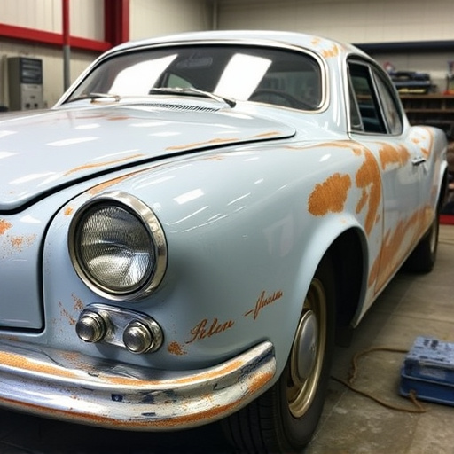 vehicle restoration process