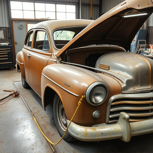 vehicle restoration process