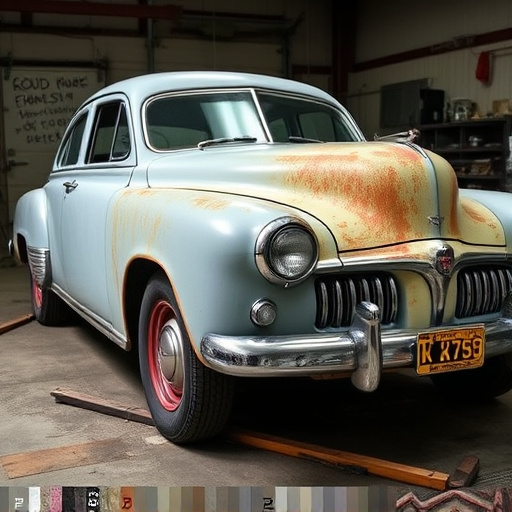 vehicle restoration process