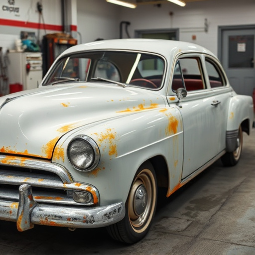 vehicle restoration process