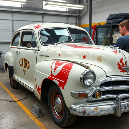 vehicle restoration process