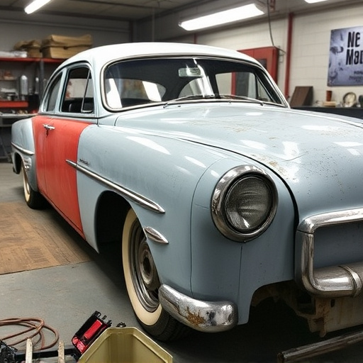 vehicle restoration process