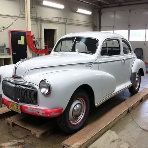 vehicle restoration process