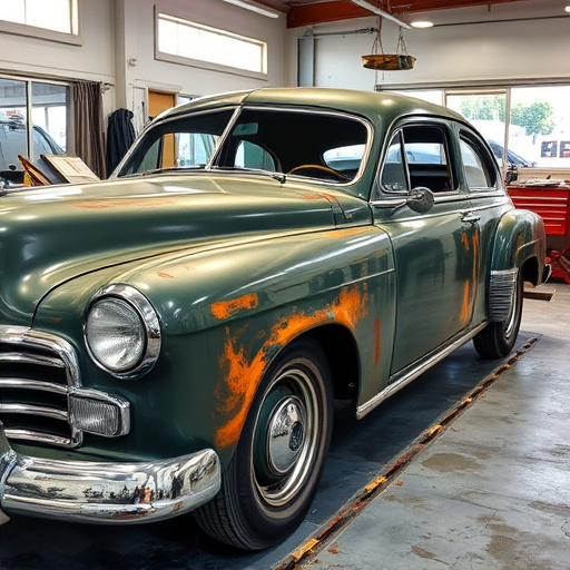 vehicle restoration process