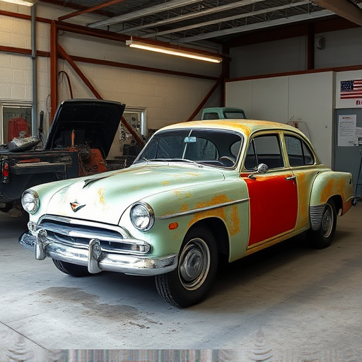 vehicle restoration process