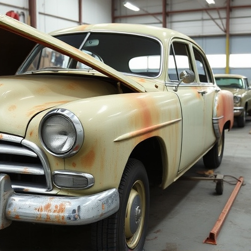 vehicle restoration process