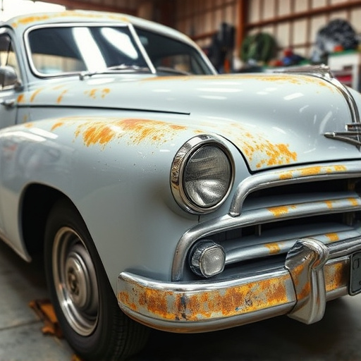 vehicle restoration process