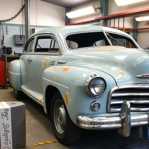 vehicle restoration process