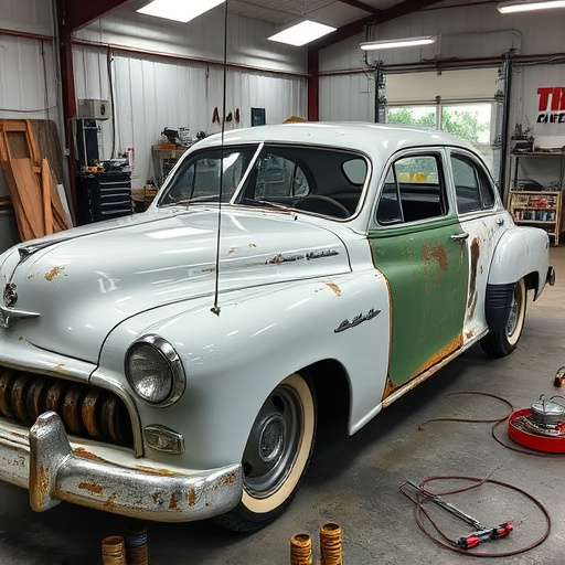 vehicle restoration process