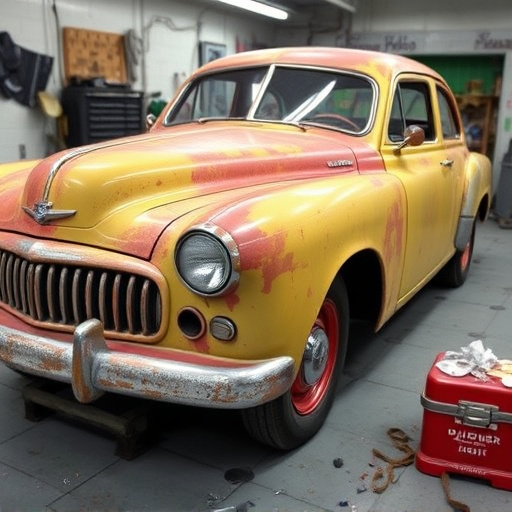 vehicle restoration process