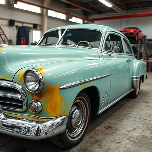 vehicle restoration process