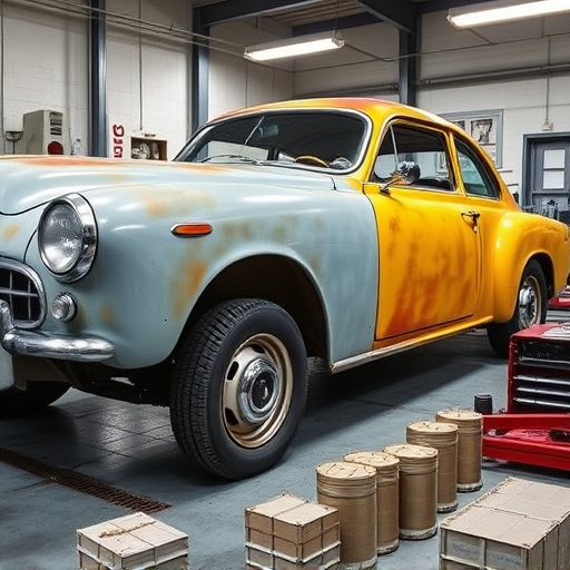 vehicle restoration process