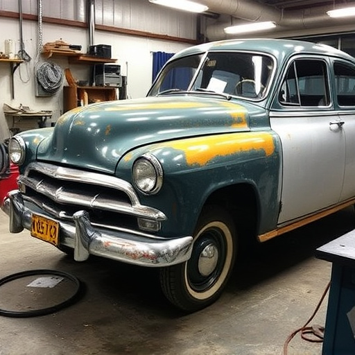 vehicle restoration process