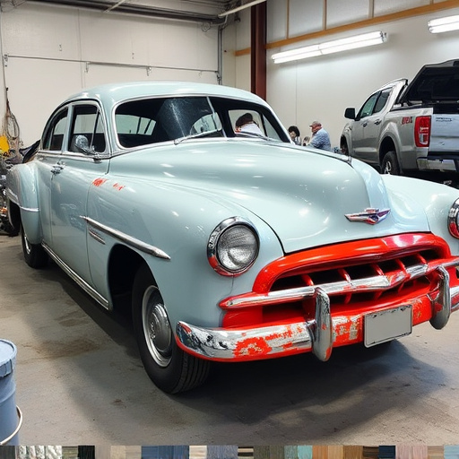 vehicle restoration process