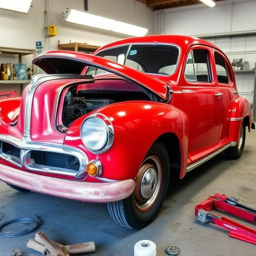 vehicle restoration process