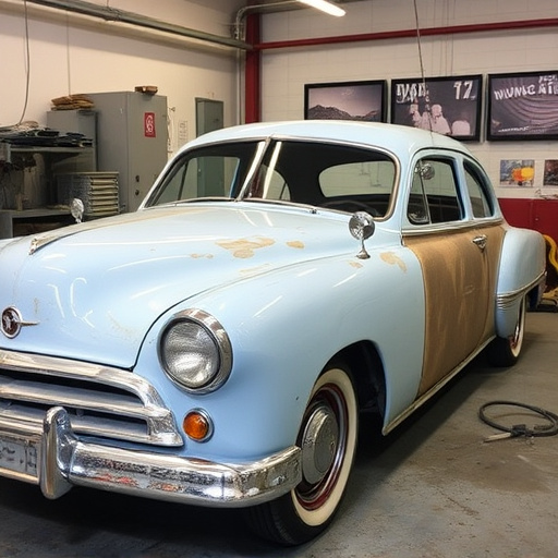 vehicle restoration process
