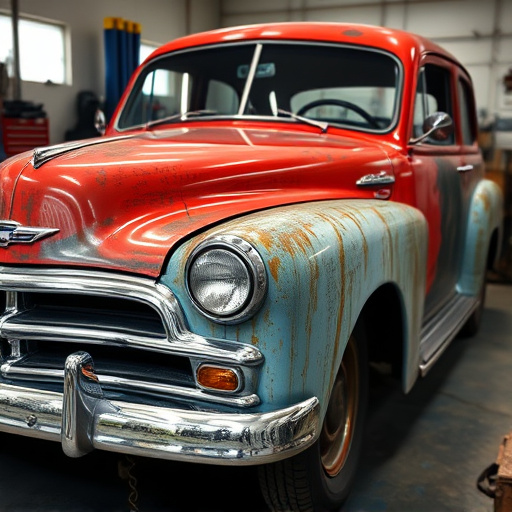 vehicle restoration process