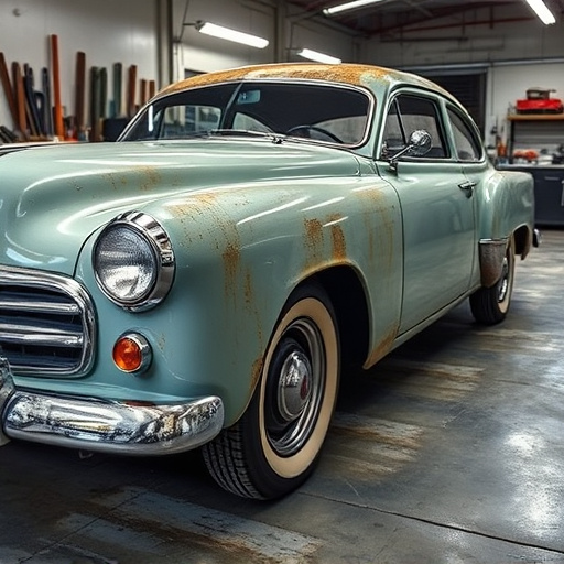 vehicle restoration process