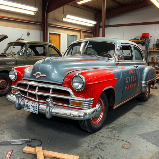 vehicle restoration process