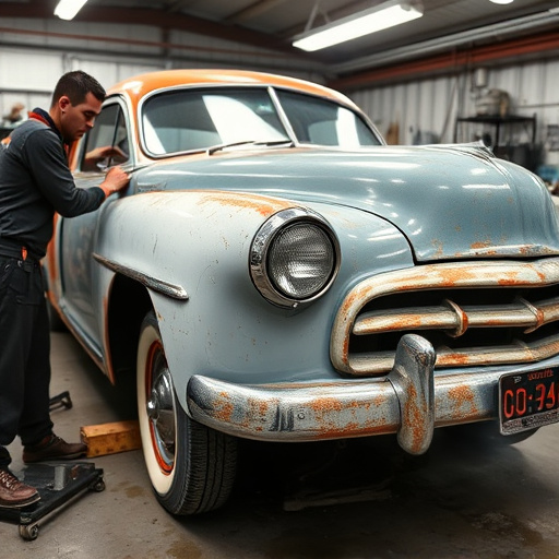 vehicle restoration process