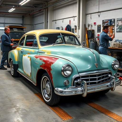 vehicle restoration process