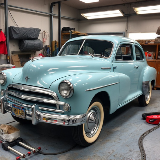 vehicle restoration process