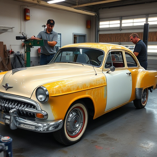 vehicle restoration process