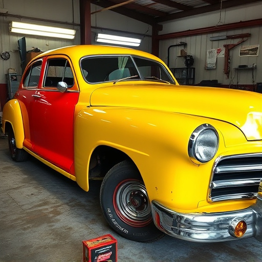 vehicle restoration process