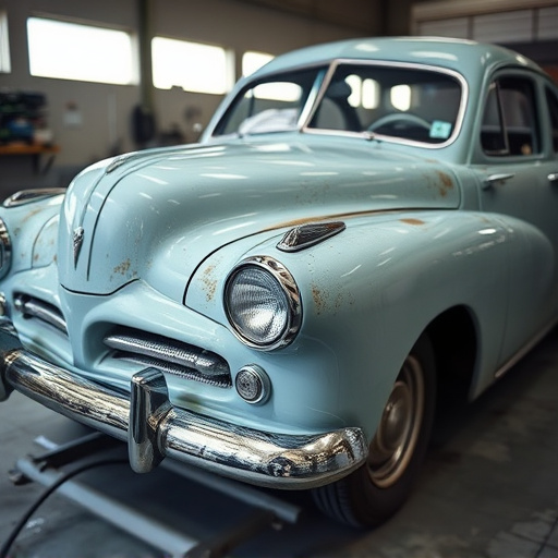 vehicle restoration process