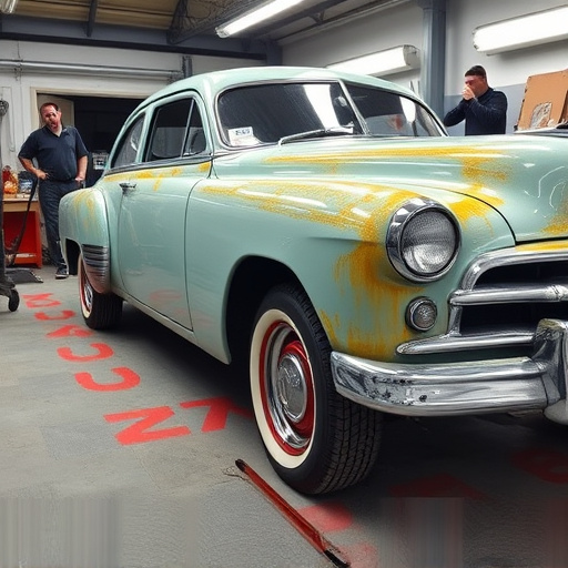 vehicle restoration process