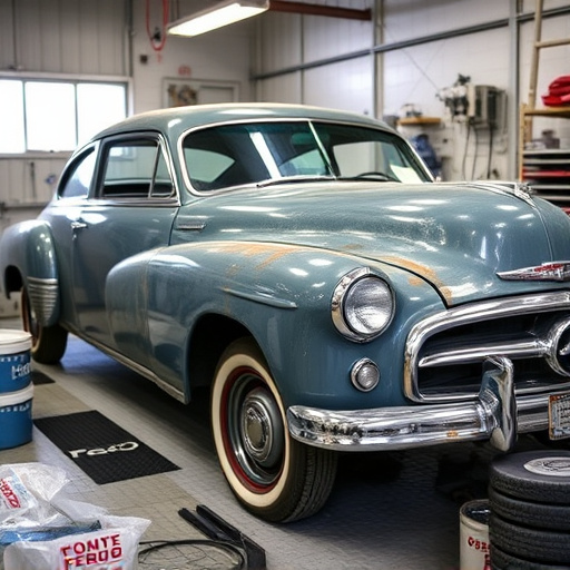 vehicle restoration process