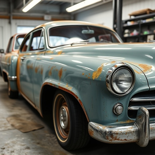 vehicle restoration process
