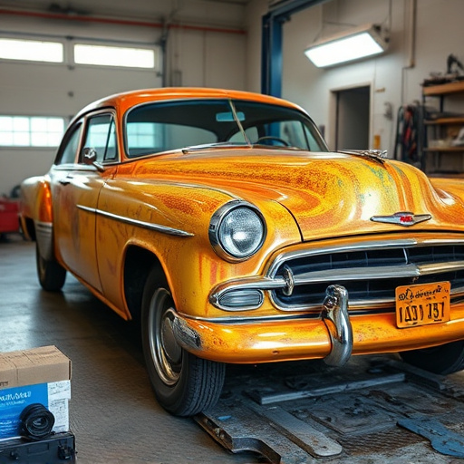 vehicle restoration process