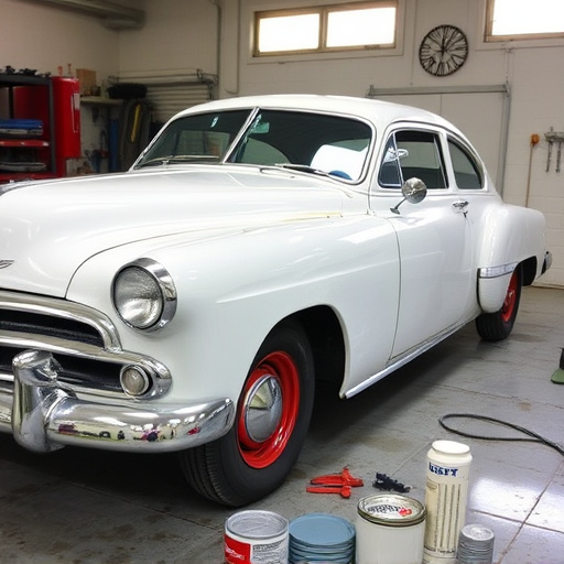 vehicle restoration process
