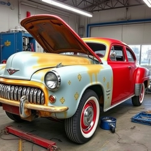 vehicle restoration process