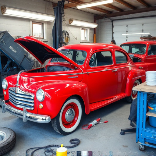 vehicle restoration process