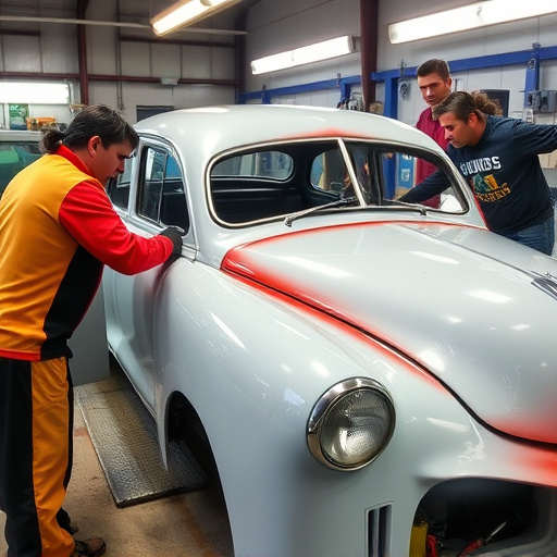 vehicle restoration process
