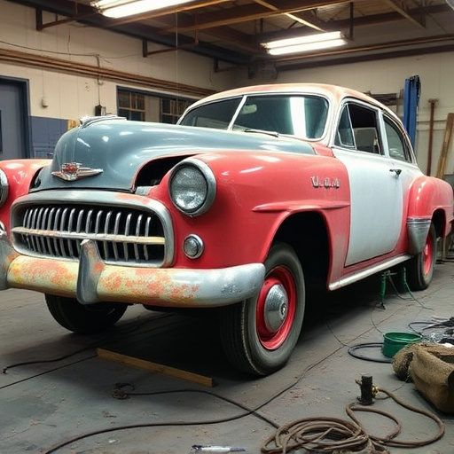 vehicle restoration process