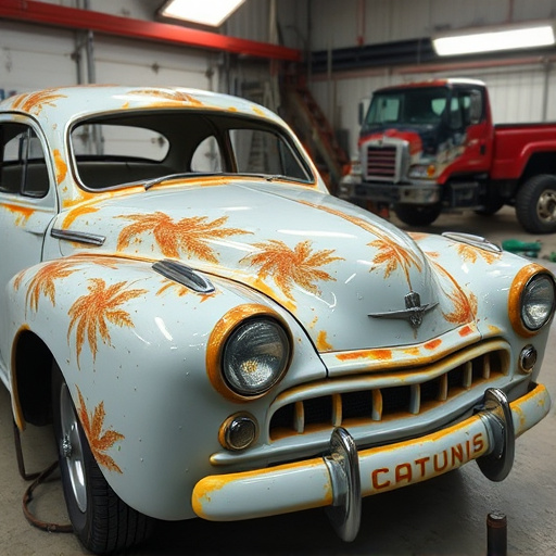 vehicle restoration process