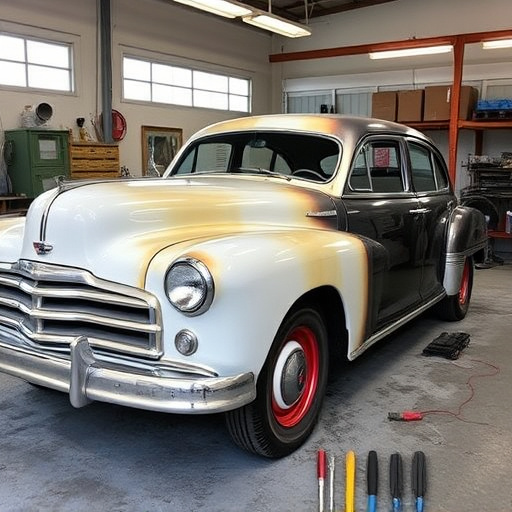 vehicle restoration process