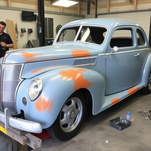 vehicle restoration process
