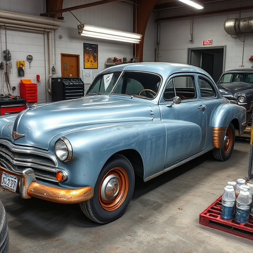 vehicle restoration process