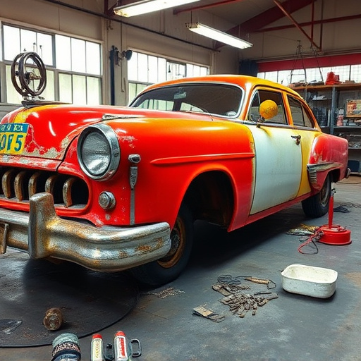 vehicle restoration process