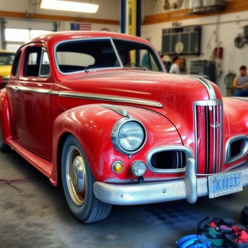 vehicle restoration process
