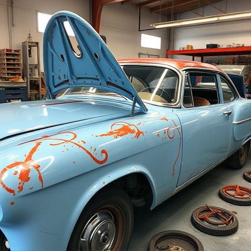 vehicle restoration process