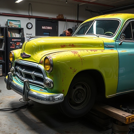 vehicle restoration process
