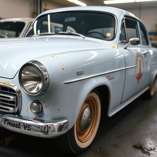vehicle restoration process
