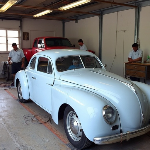 vehicle restoration process