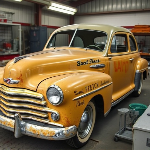 vehicle restoration process